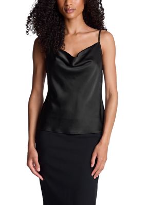 Kenneth Cole Reaction Women's Satin Cowl Neck Camisole