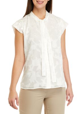 belk white blouses