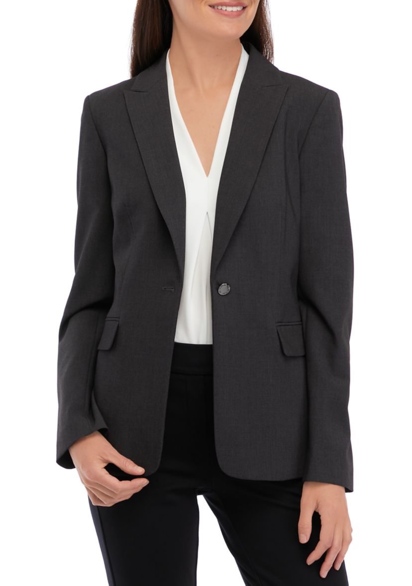 Womens One Button Jacket