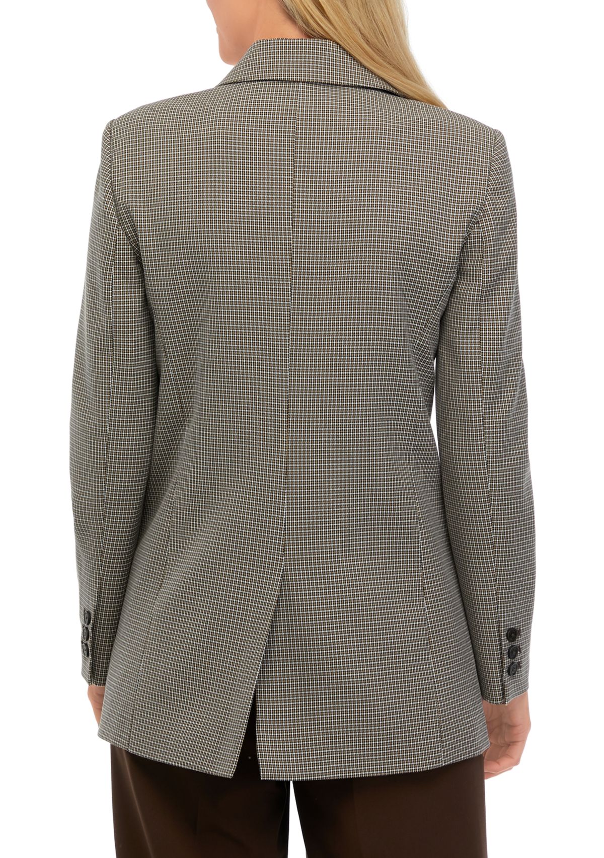 Womens Long Sleeve One Button Jacket