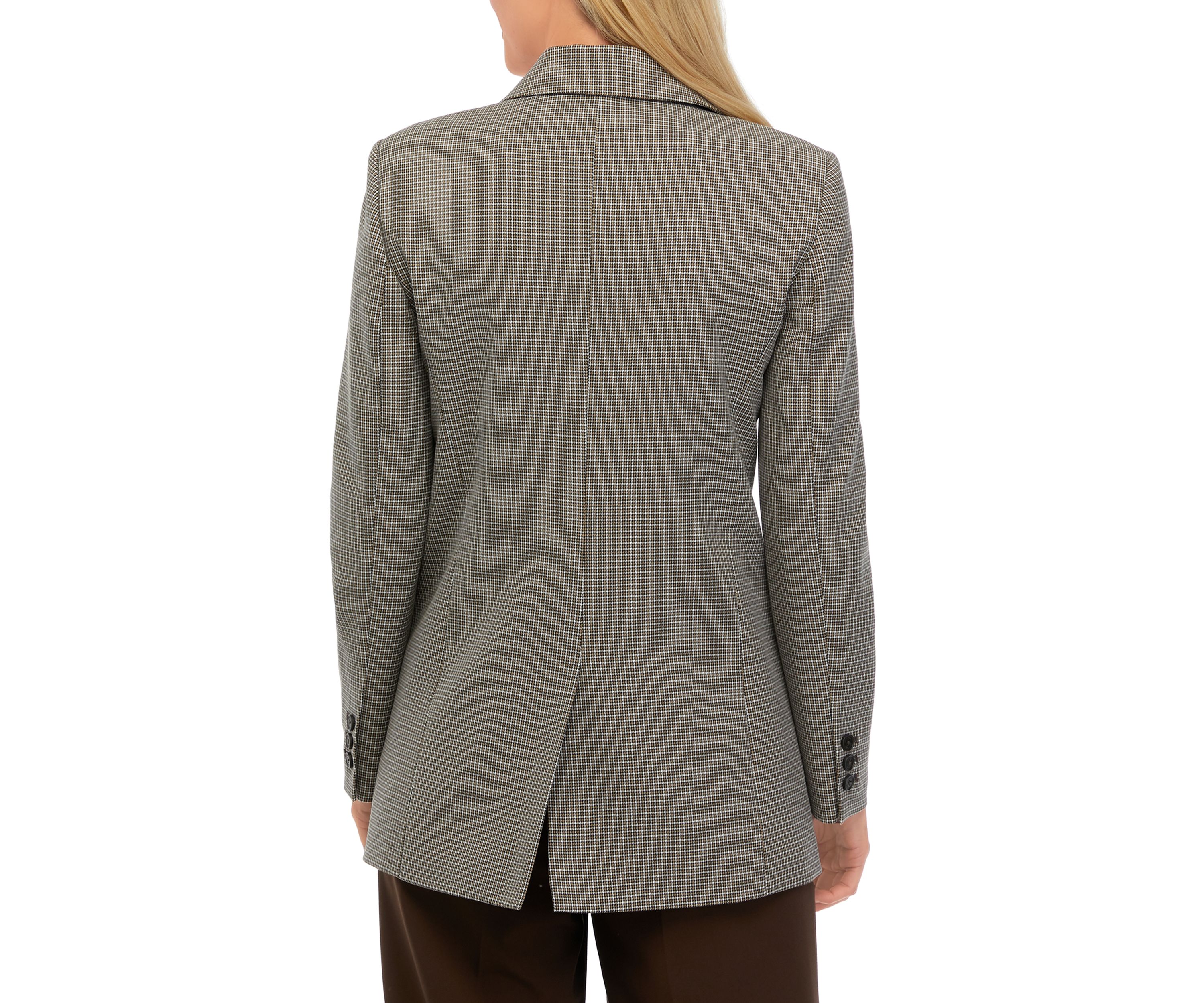 Womens Long Sleeve One Button Jacket