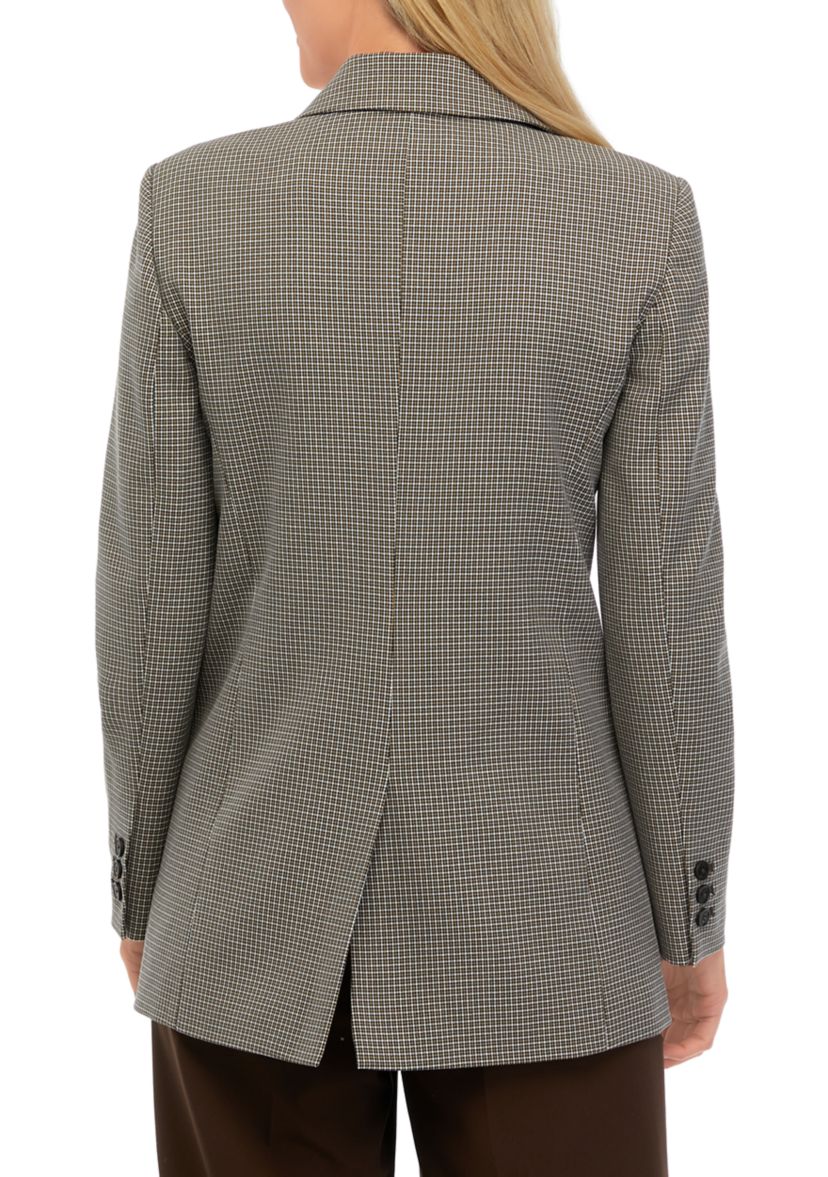 Womens Long Sleeve One Button Jacket