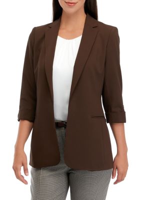 Women's 3/4 Sleeve Open Front Jacket