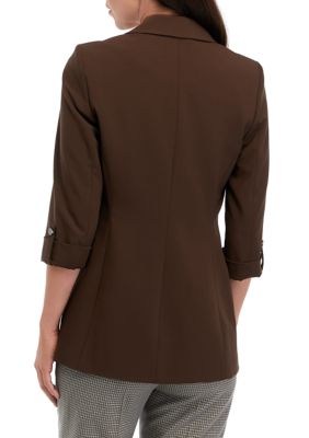 Women's 3/4 Sleeve Open Front Jacket