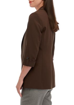 Women's 3/4 Sleeve Open Front Jacket