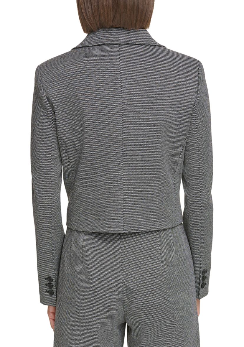 Womens Cropped Open Jacket 