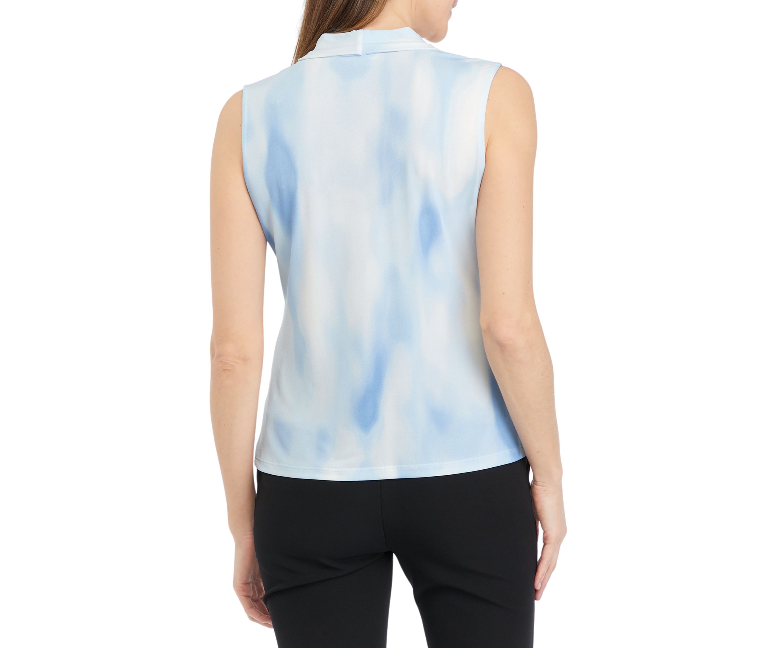 Womens Printed Sleeveless V-Neck Cami