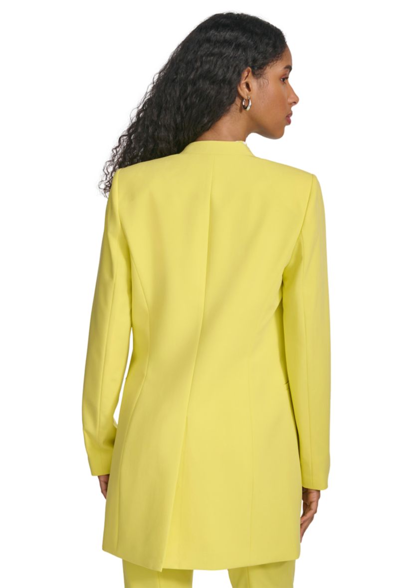 Womens Long Sleeve Open Front Suit Jacket