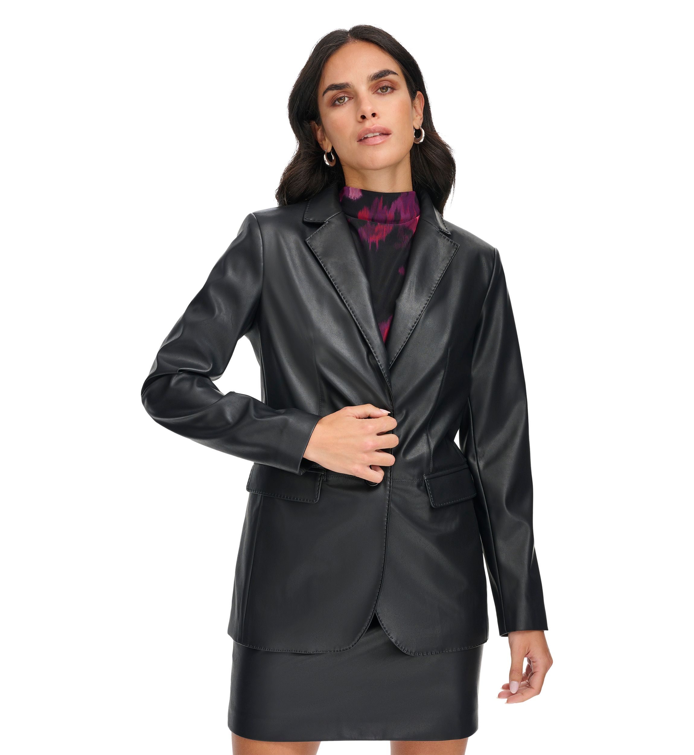 Womens Two Button Blazer