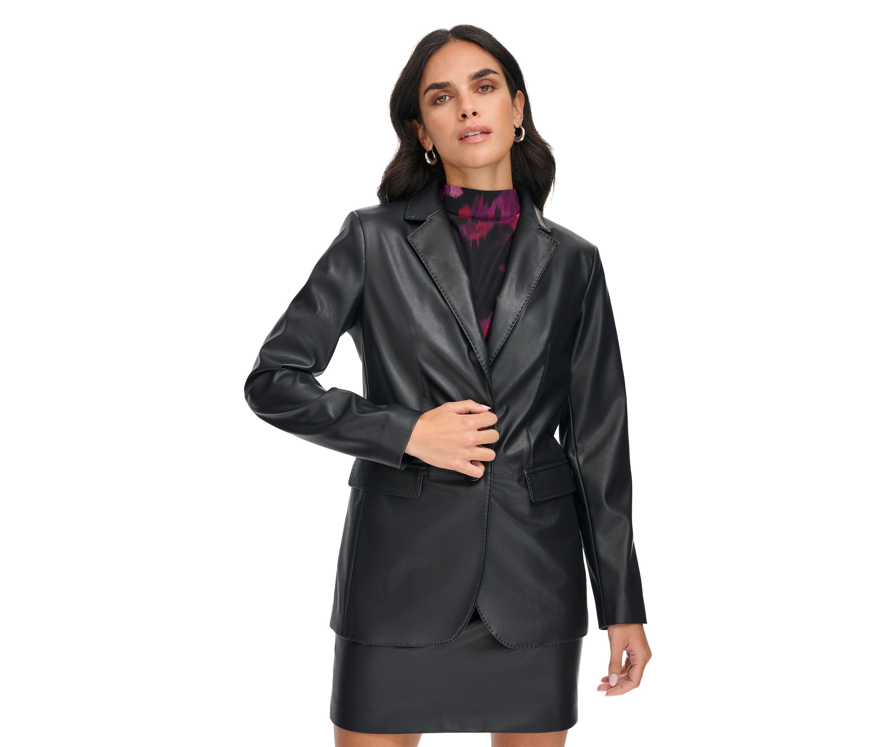 Womens Two Button Blazer