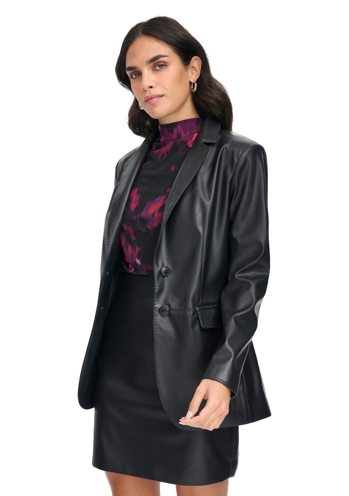 Womens Two Button Blazer