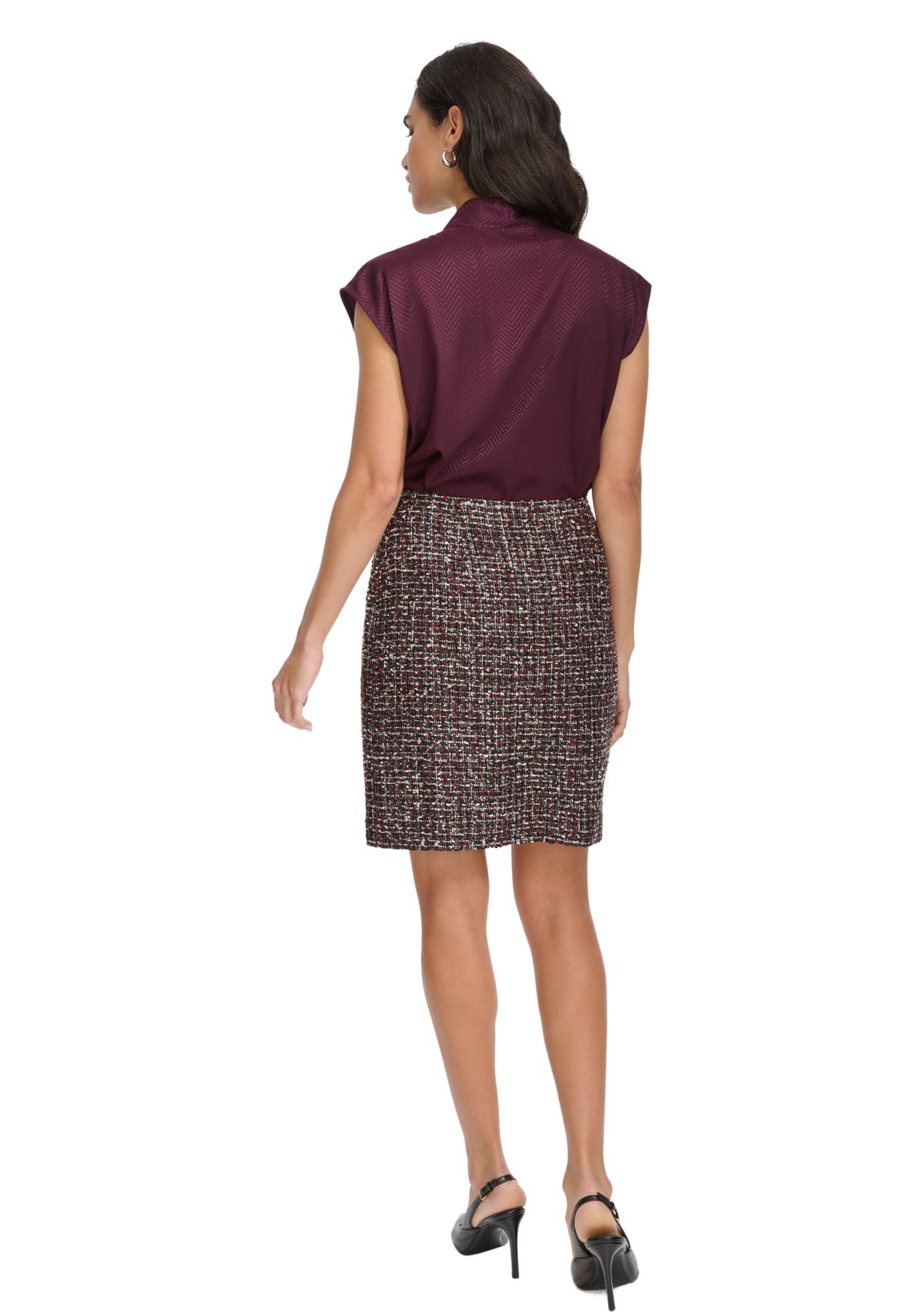 Womens Tweed Skirt