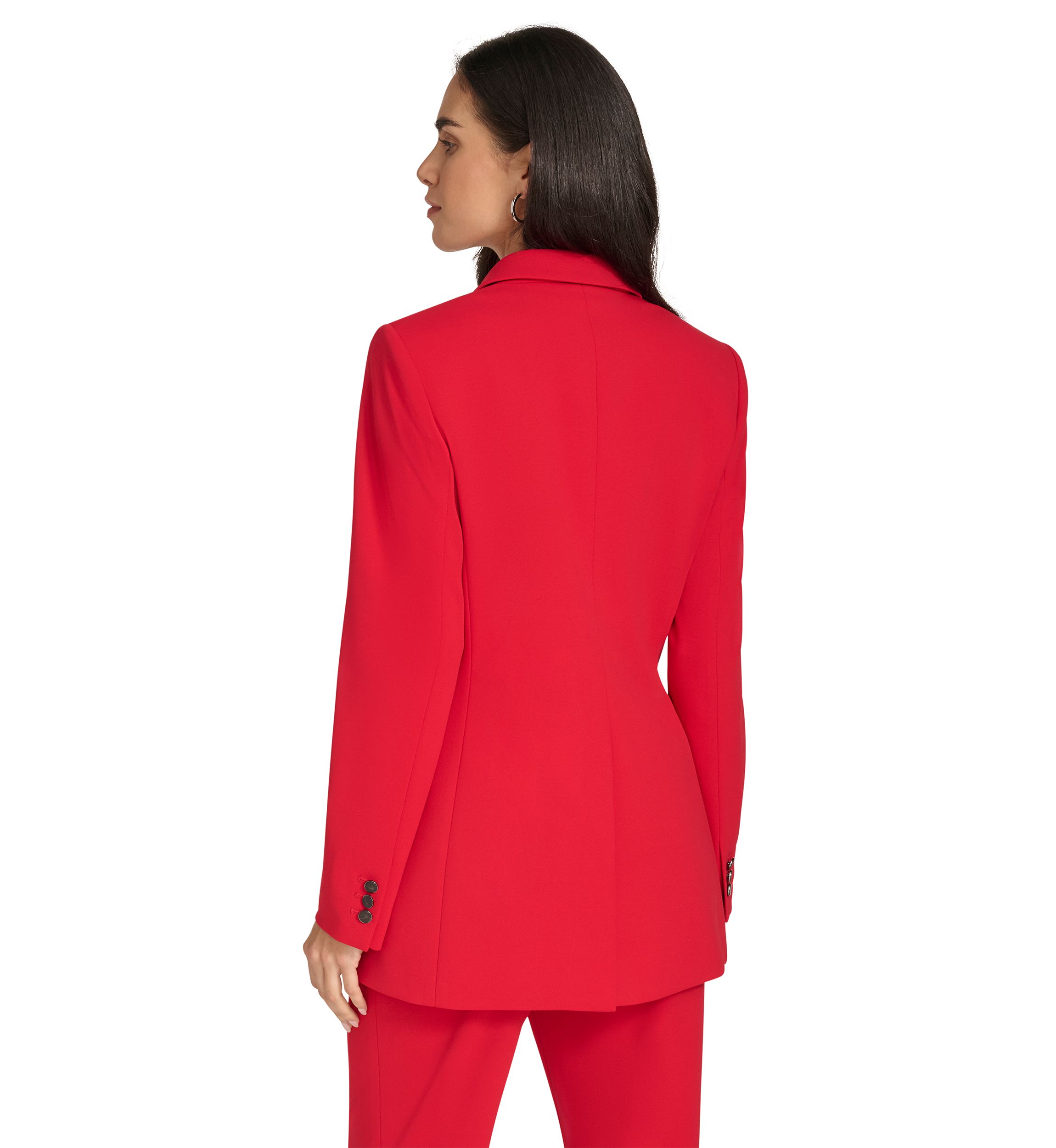 Womens Scuba Crepe Jacket