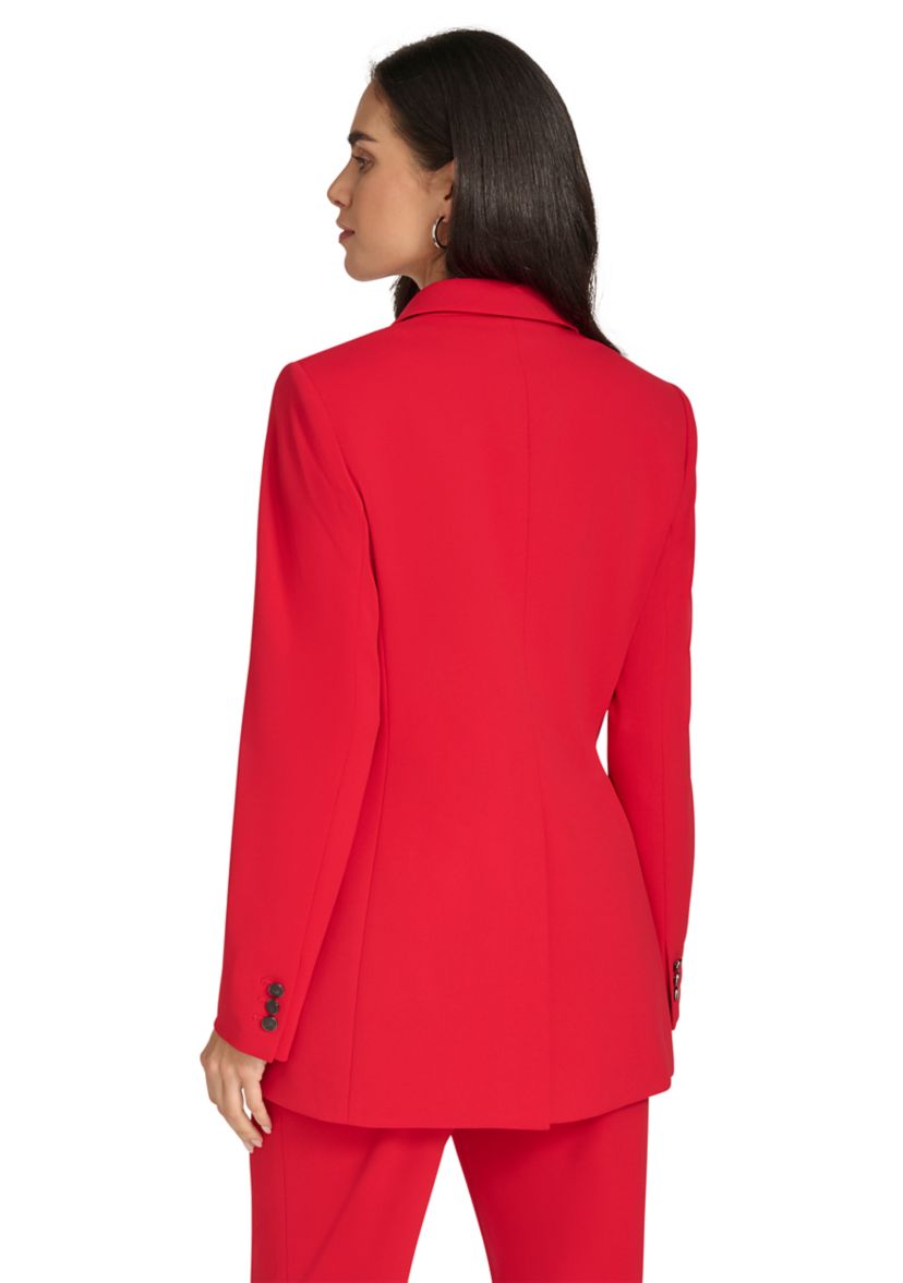 Womens Scuba Crepe Jacket