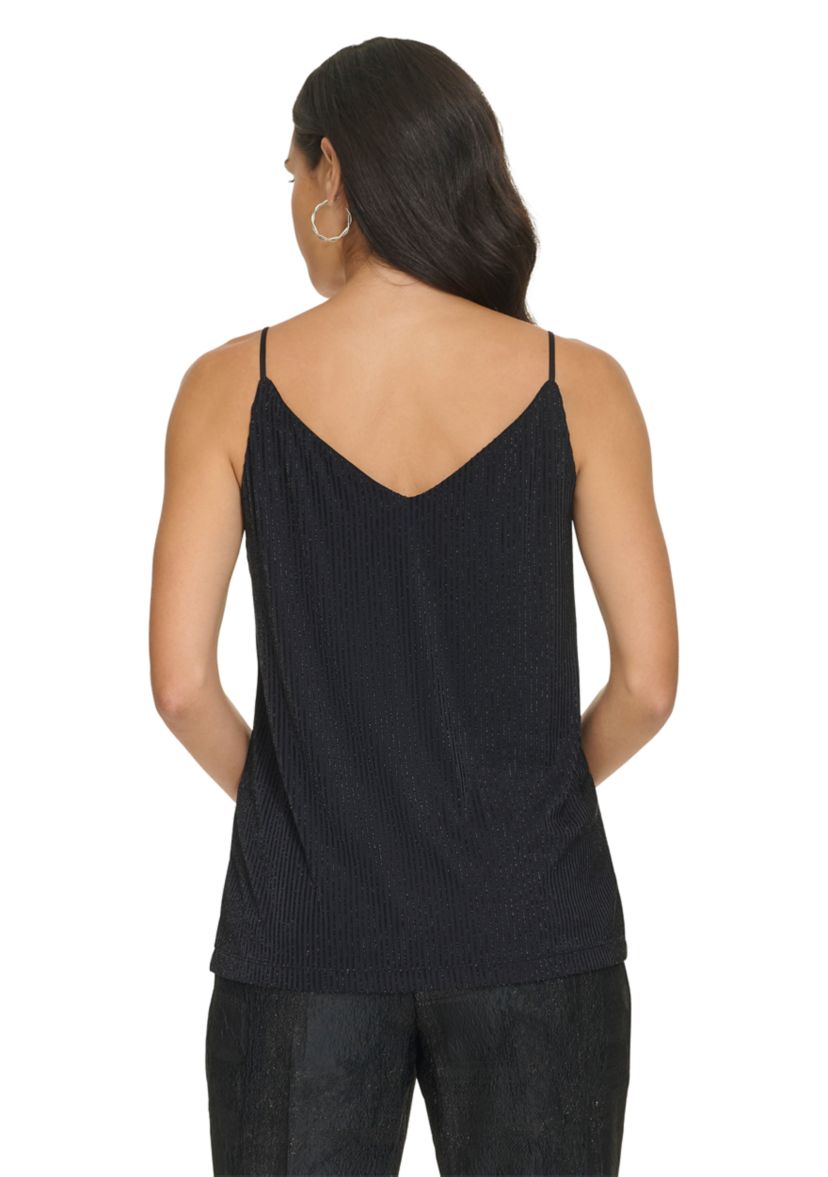 Womens Sparkle Rib Cami