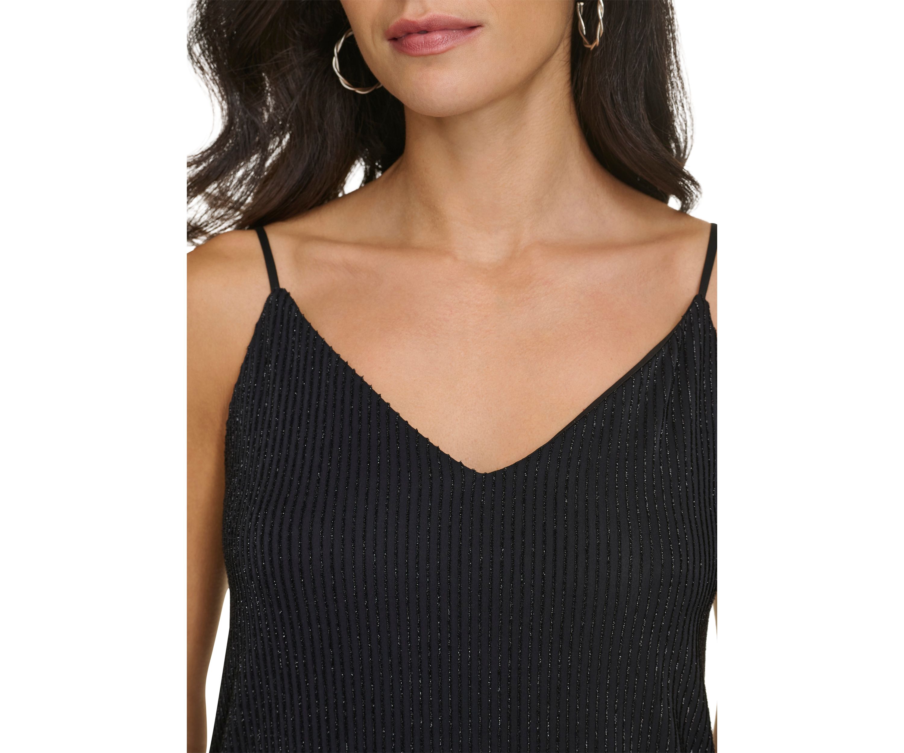 Womens Sparkle Rib Cami
