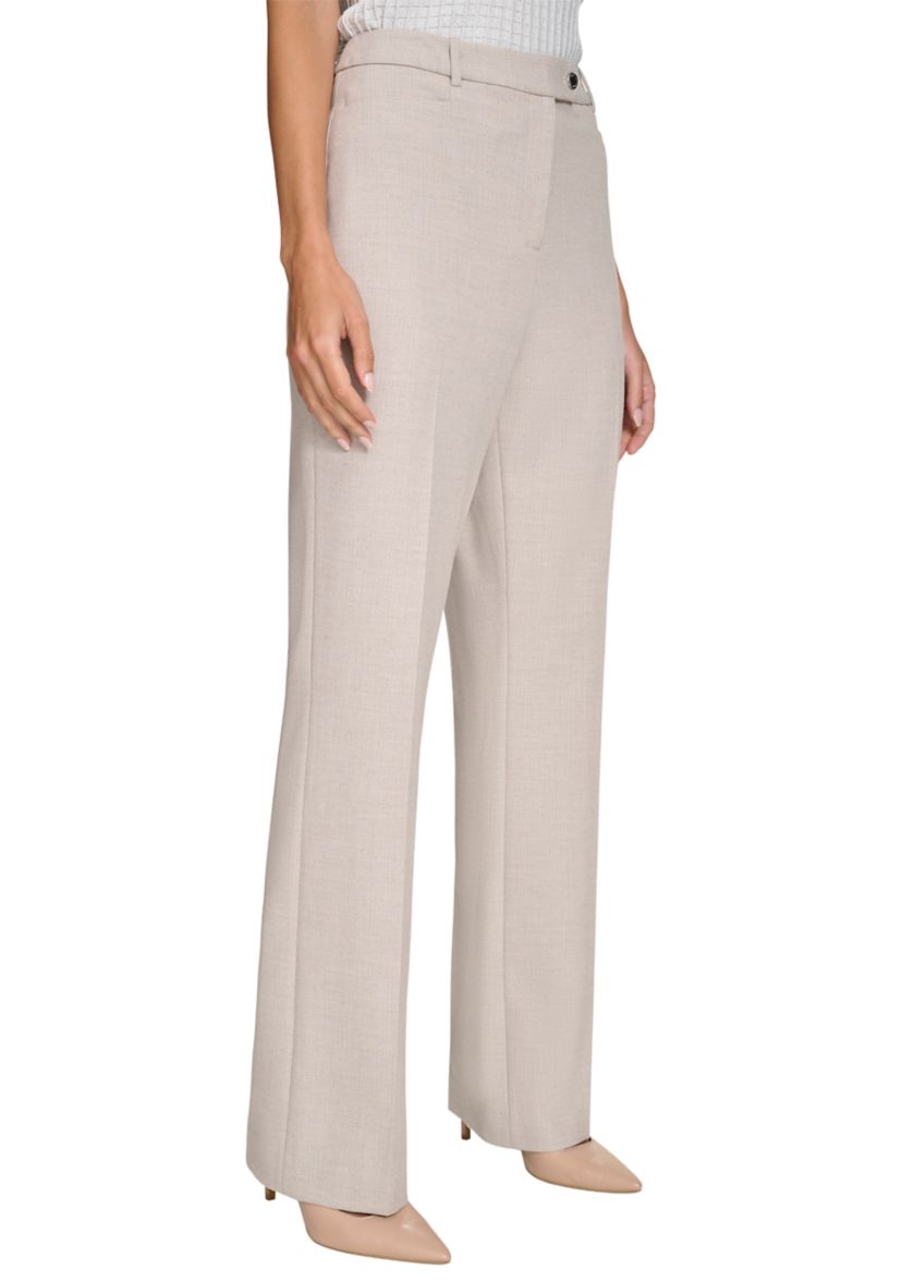 Womens Herringbone Wide Leg Pants