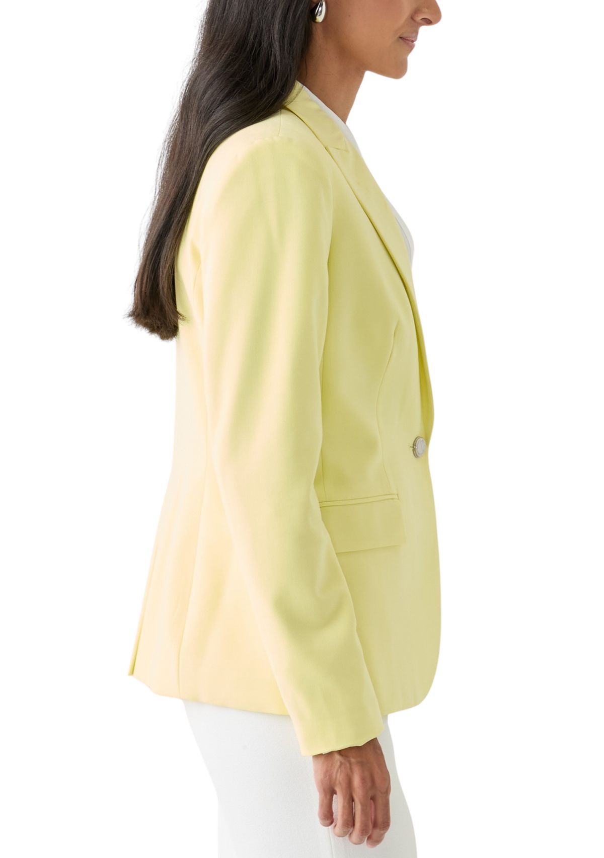 Womens One Button Lux Suit Separate Jacket