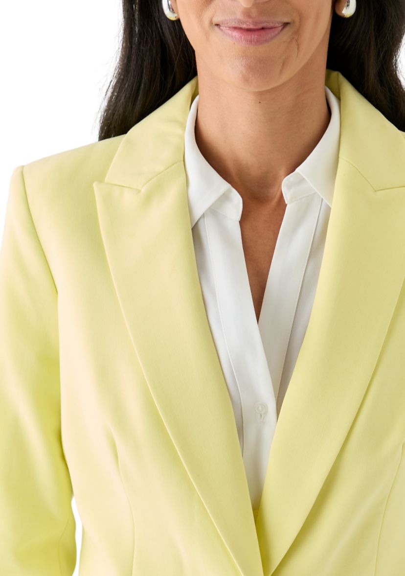 Womens One Button Lux Suit Separate Jacket