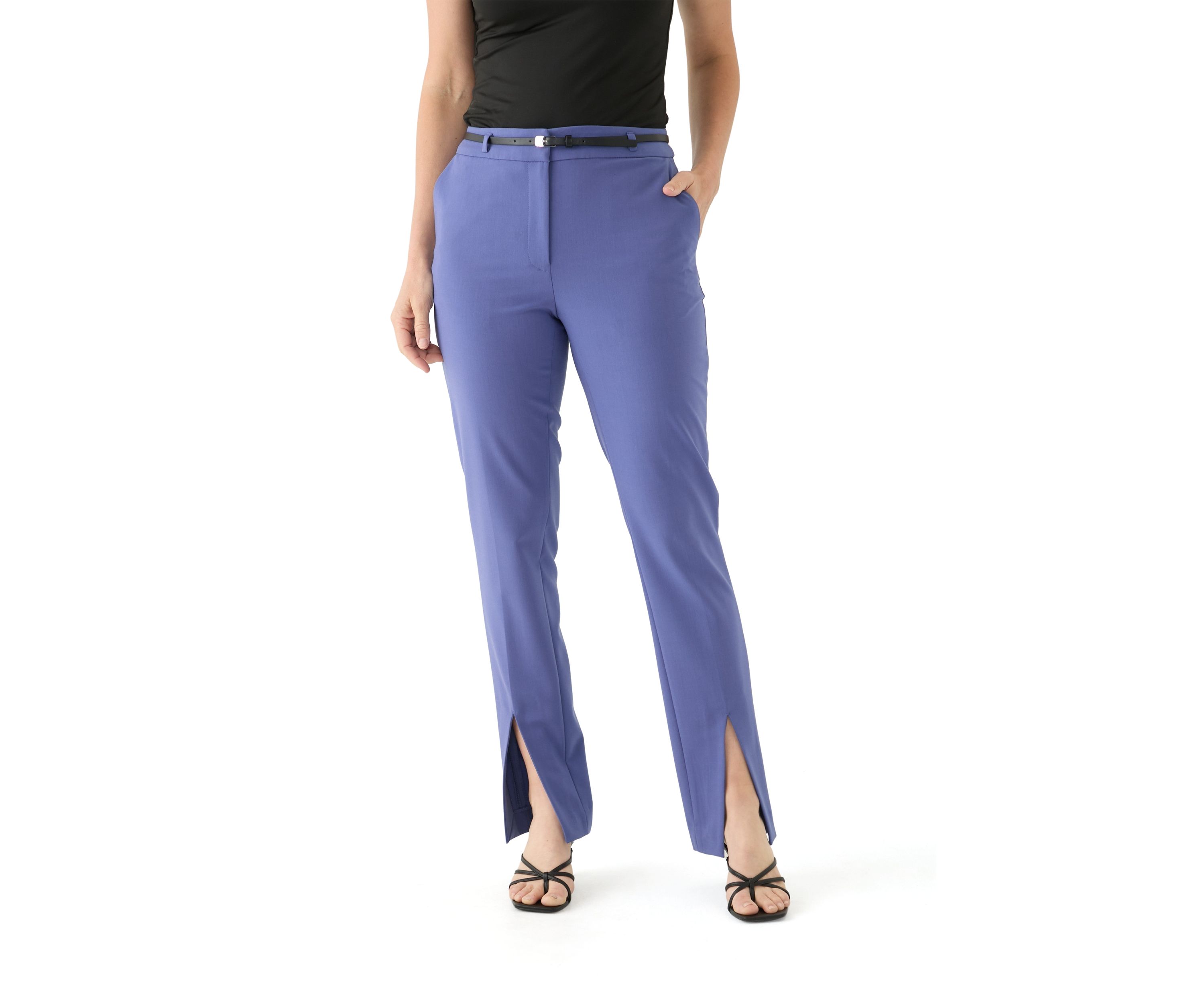 Womens Slim Leg Lux Pants