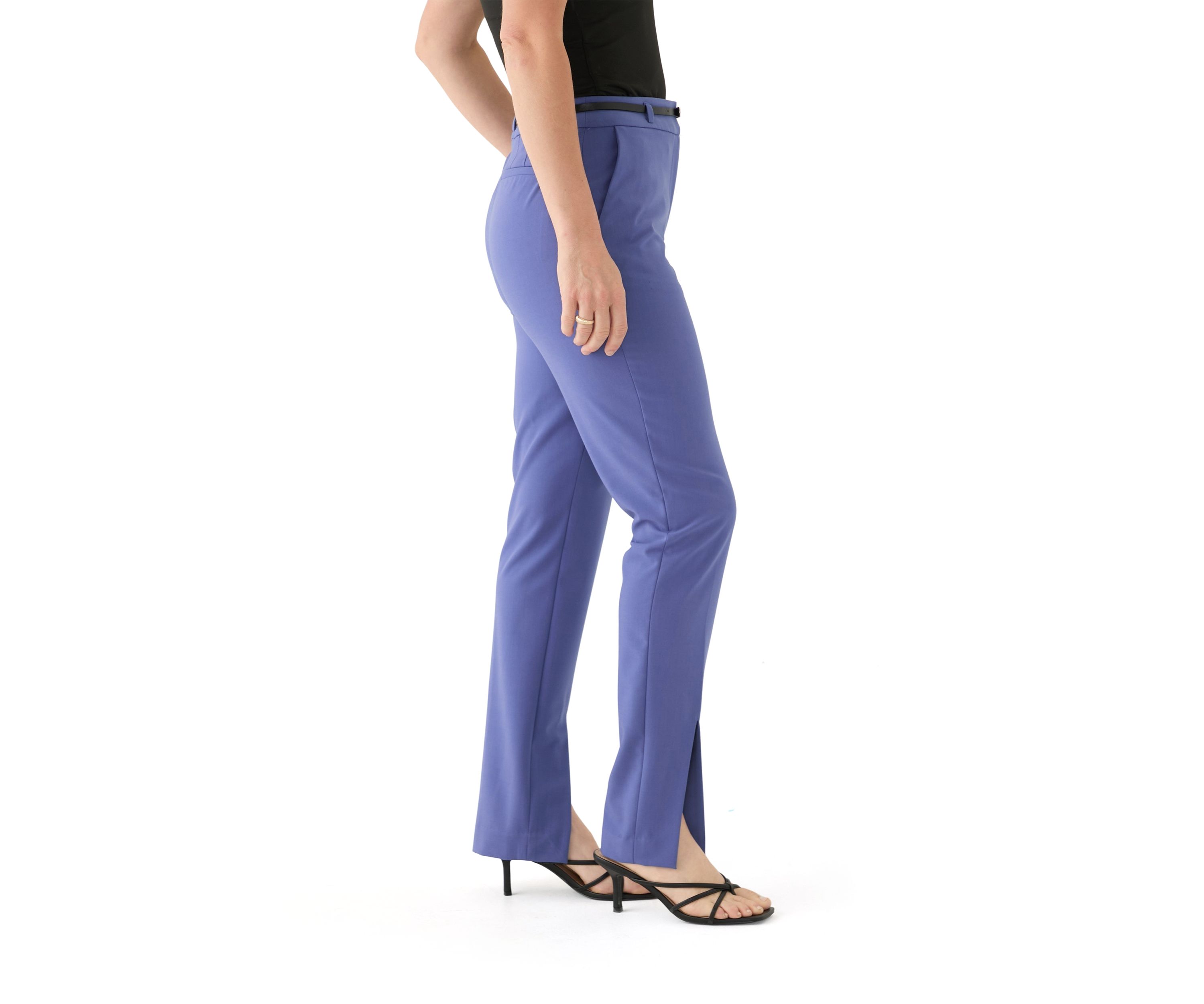 Womens Slim Leg Lux Pants