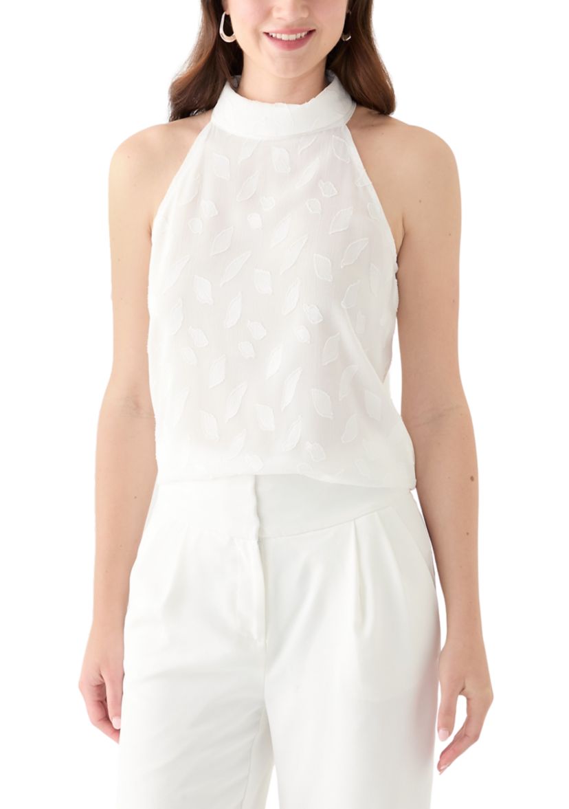 Womens Printed Halter Neck Blouse