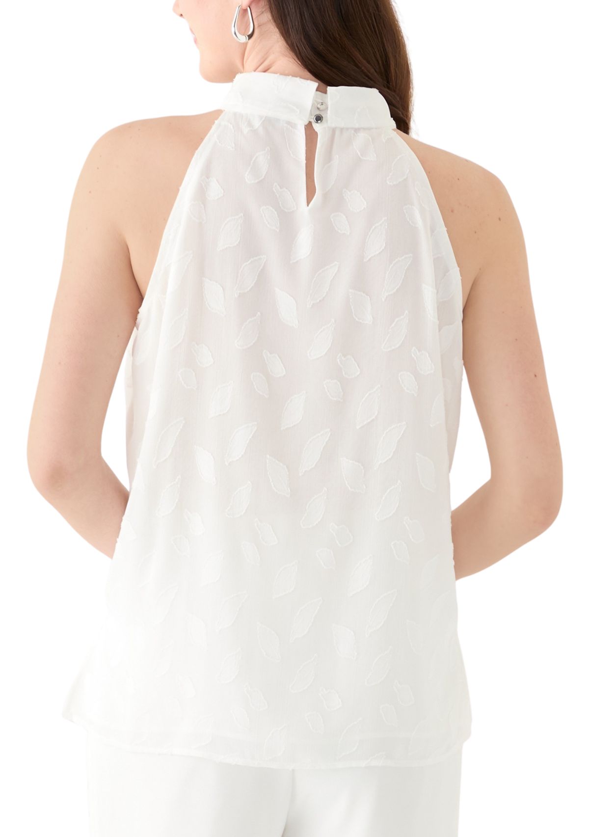 Womens Printed Halter Neck Blouse