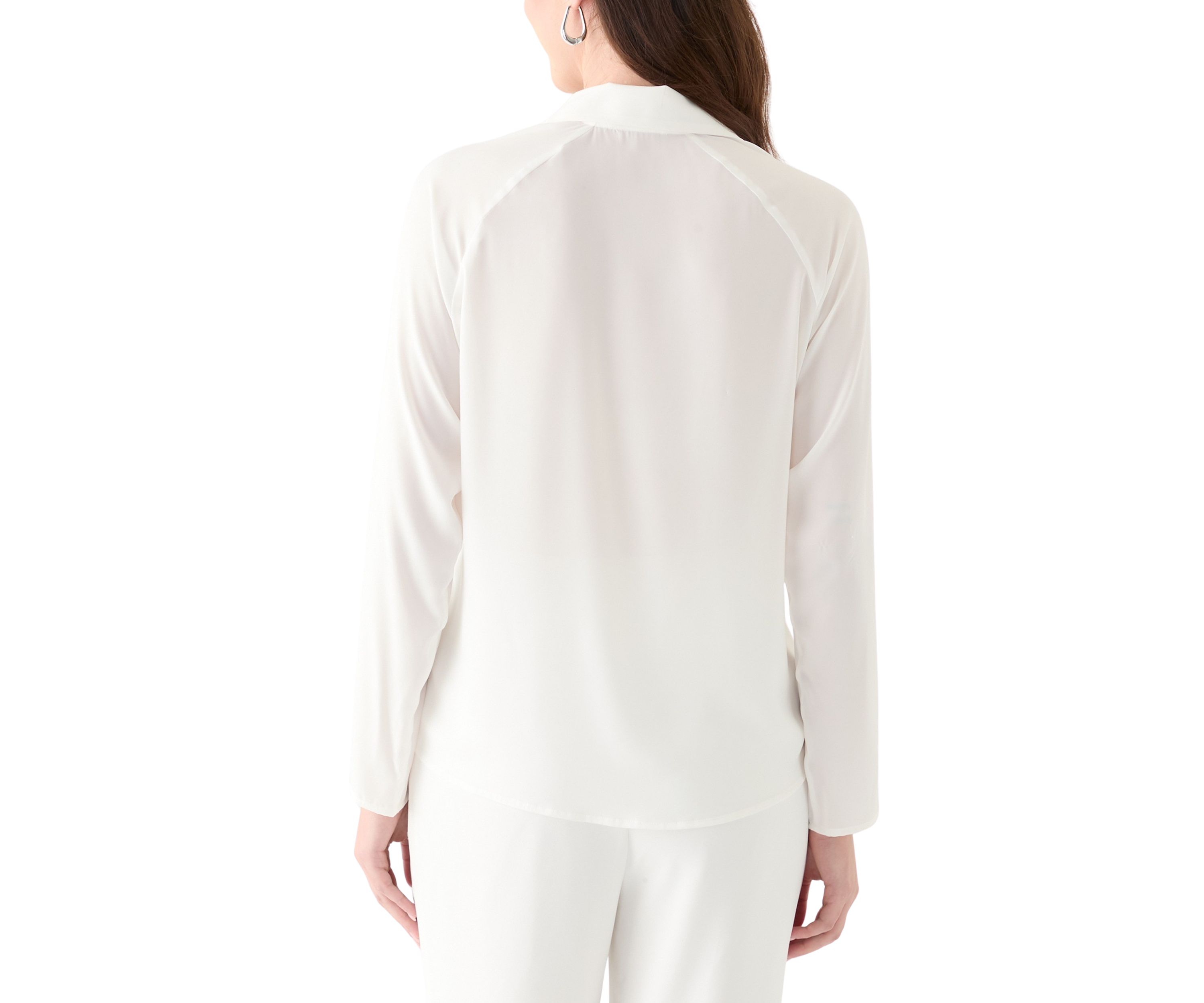 Womens Woven Button Down Shirt