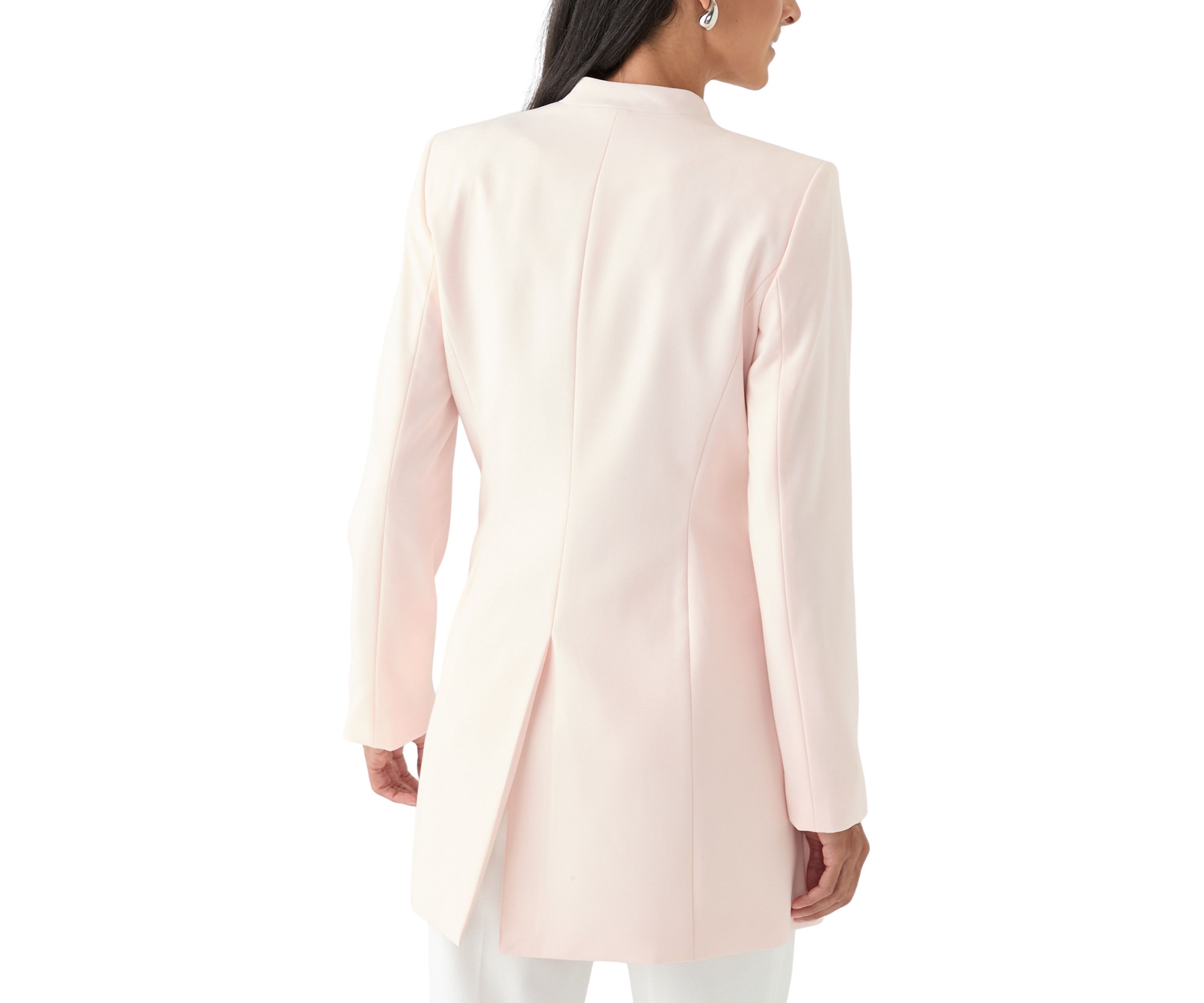 Womens Lux Open Front Blazer