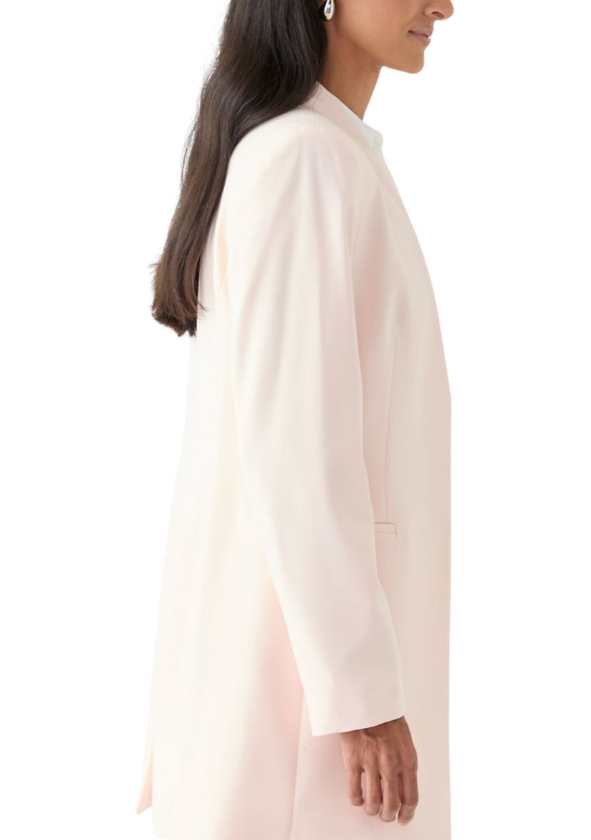 Womens Lux Open Front Blazer