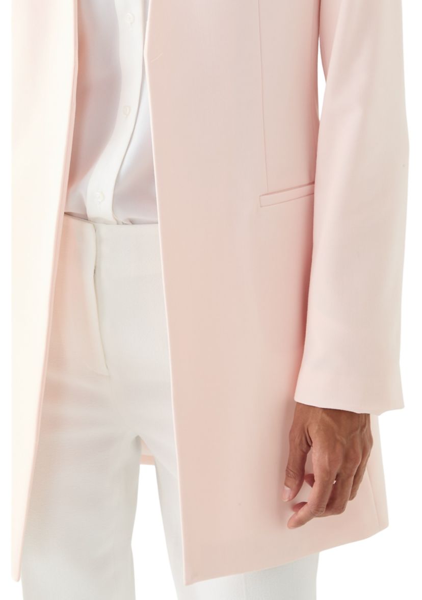 Womens Lux Open Front Blazer