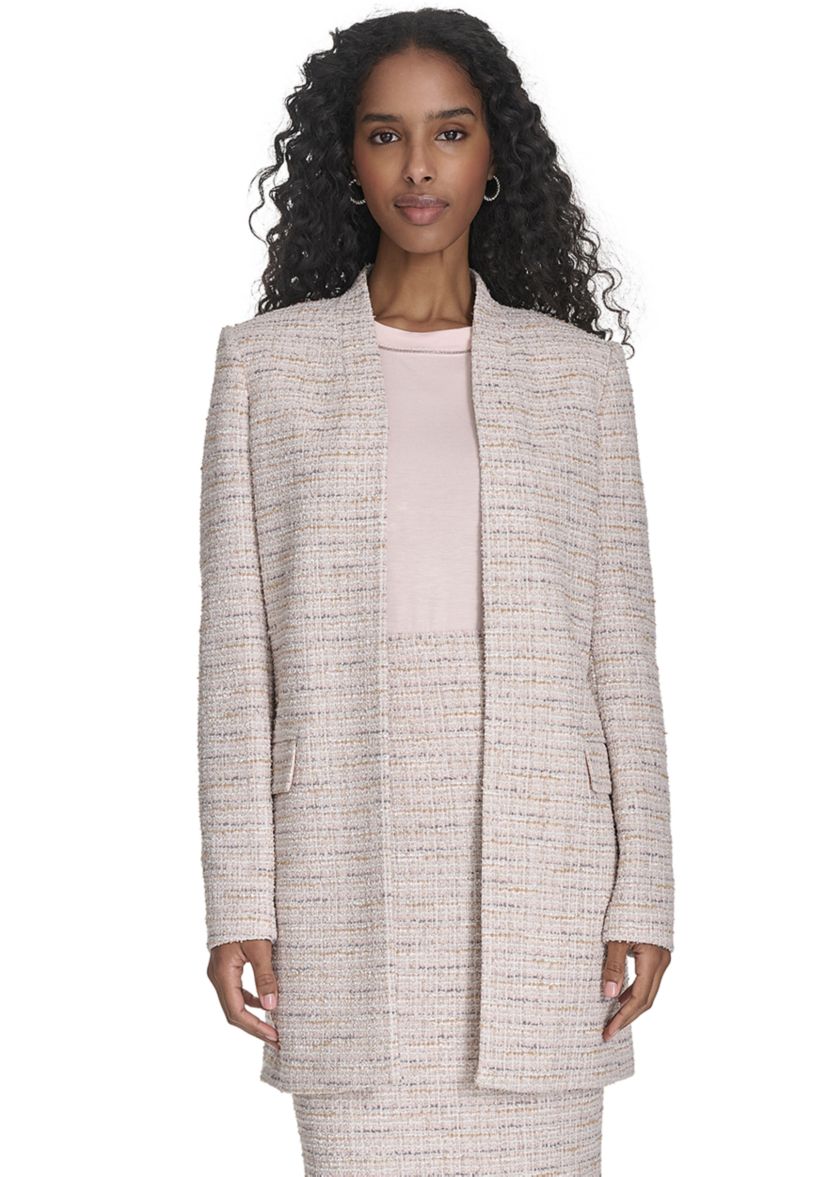 Womens Tweed Topper