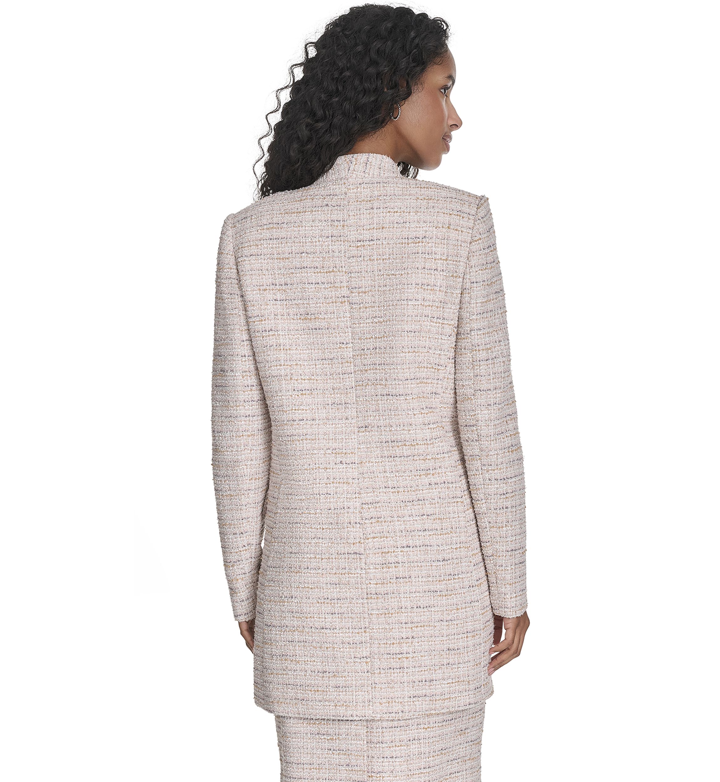 Womens Tweed Topper