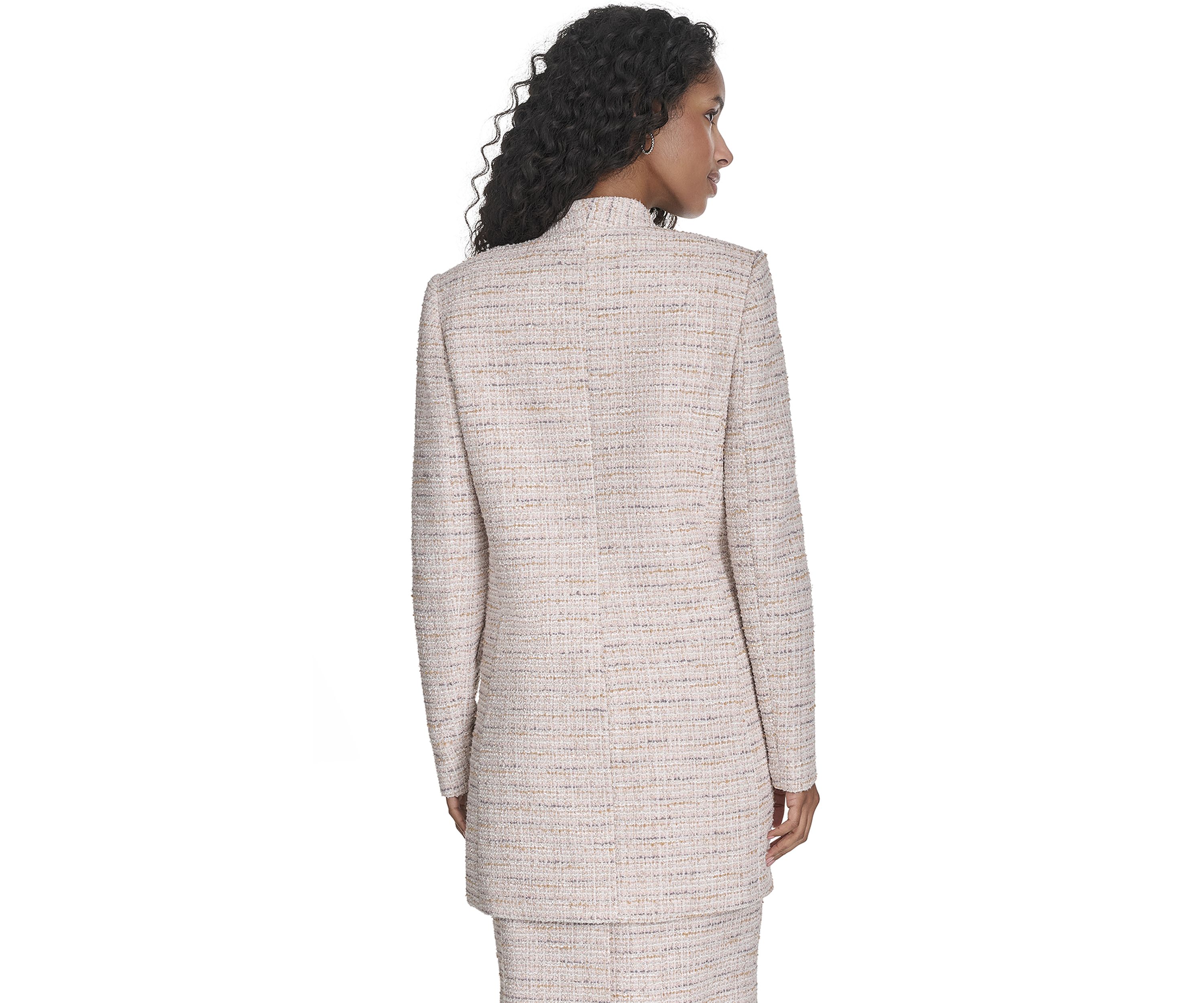 Womens Tweed Topper