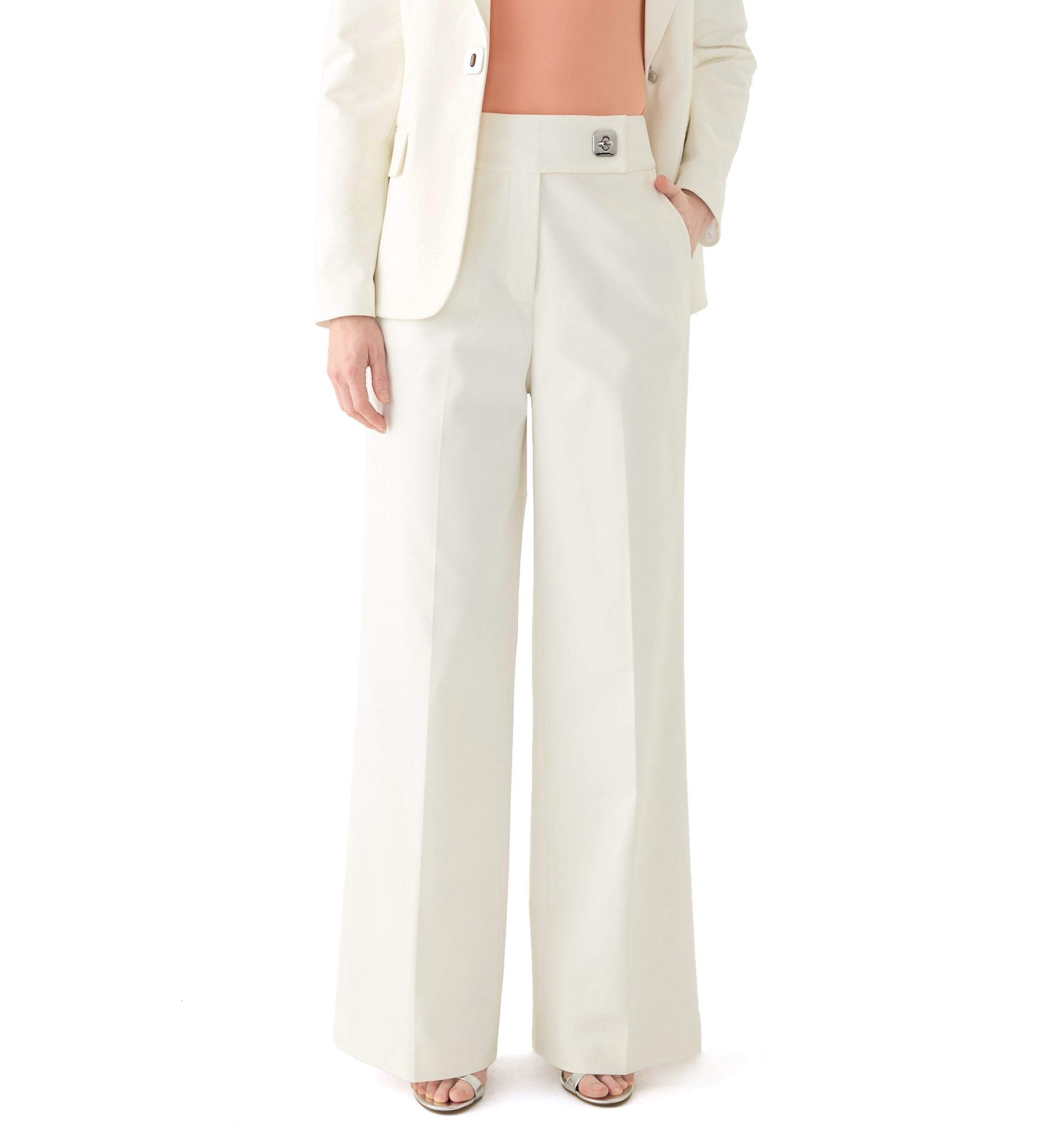 Womens Wide Leg Suit Separate Pants