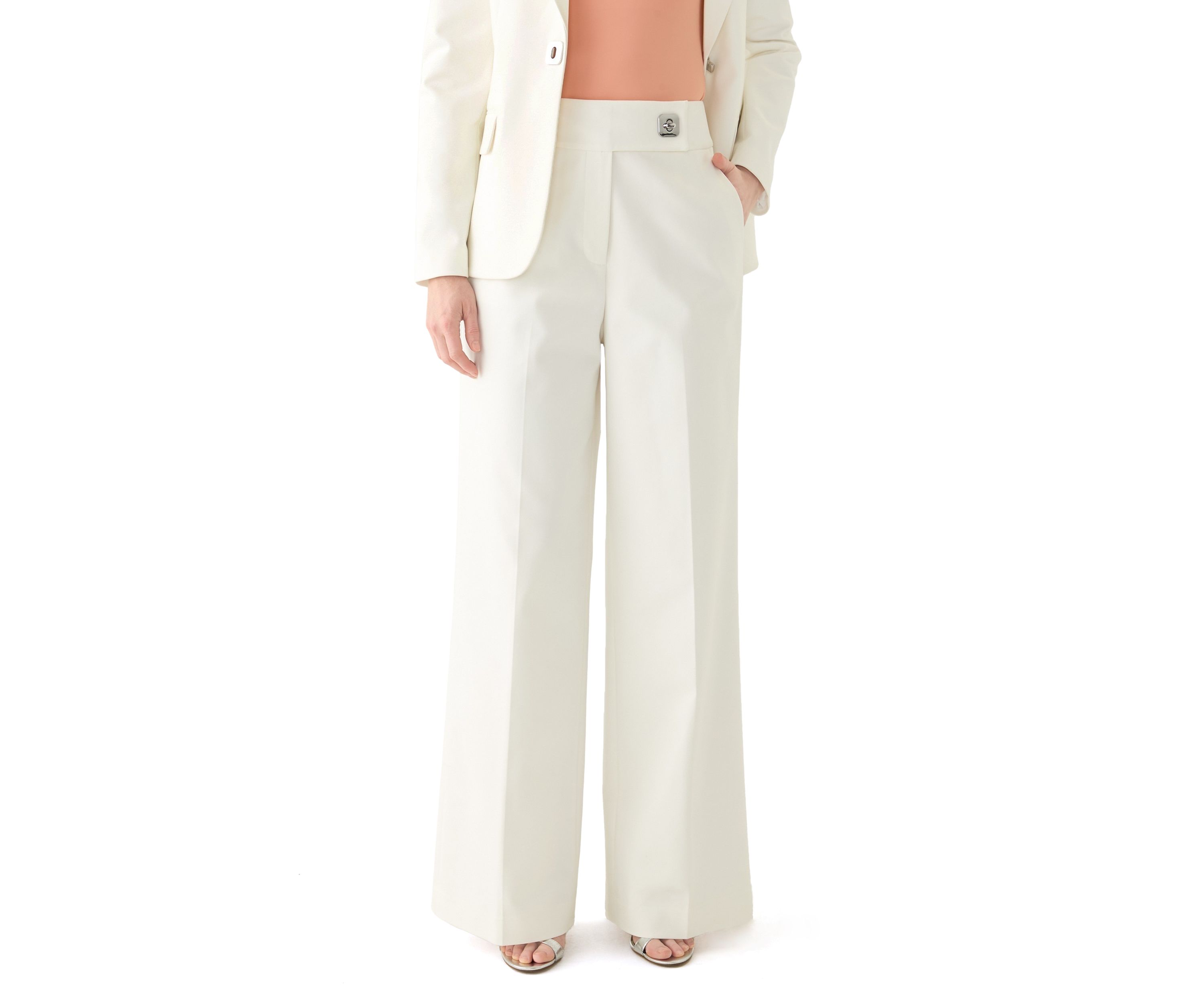Womens Wide Leg Suit Separate Pants