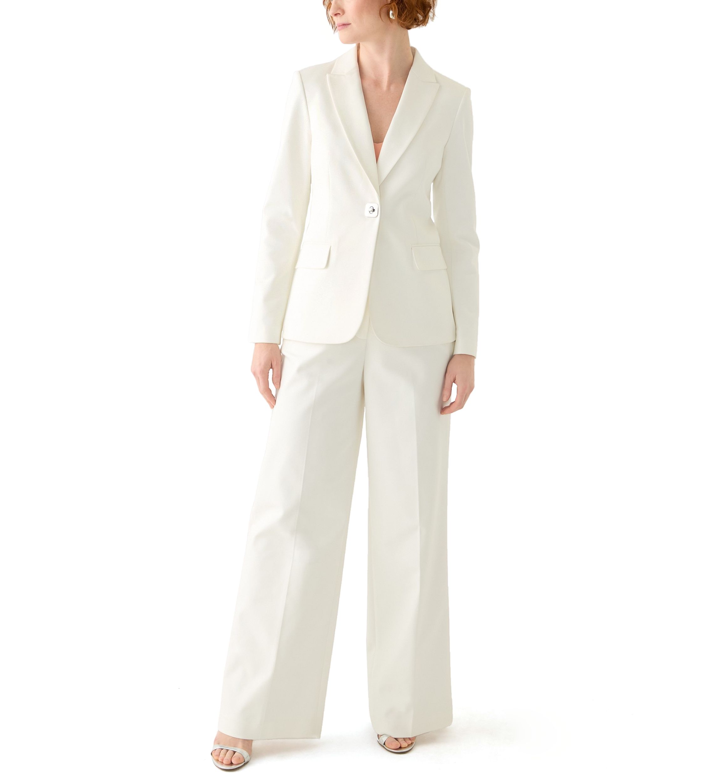 Womens Wide Leg Suit Separate Pants