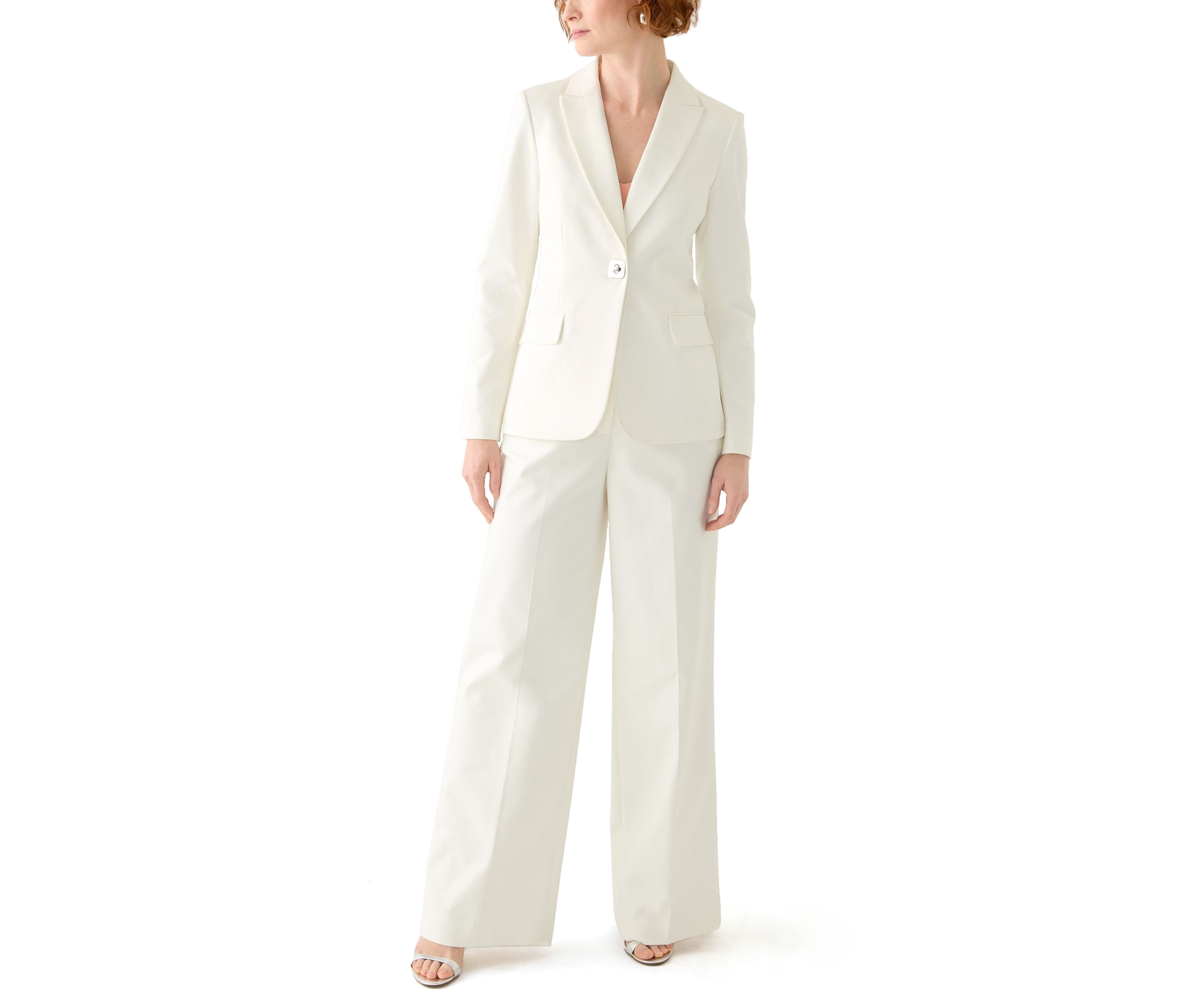 Womens Wide Leg Suit Separate Pants