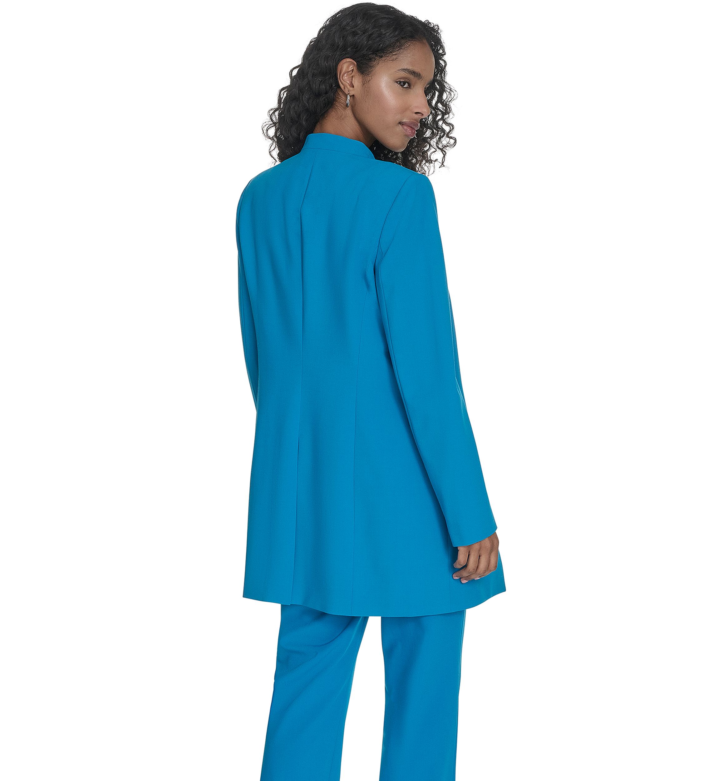 Womens Open Front Long Sleeve Jacket
