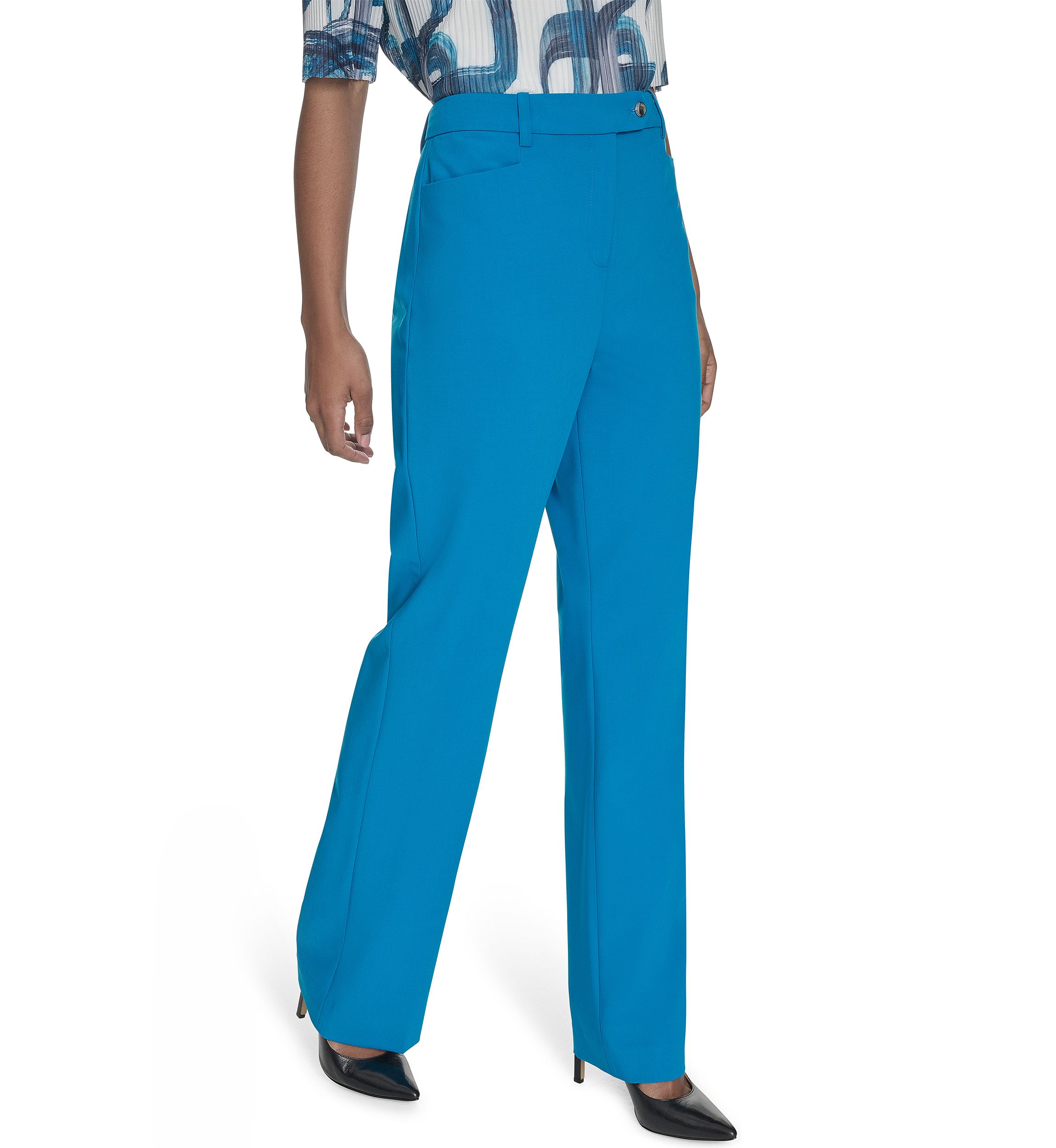 Womens Lux Modern Fit Pants