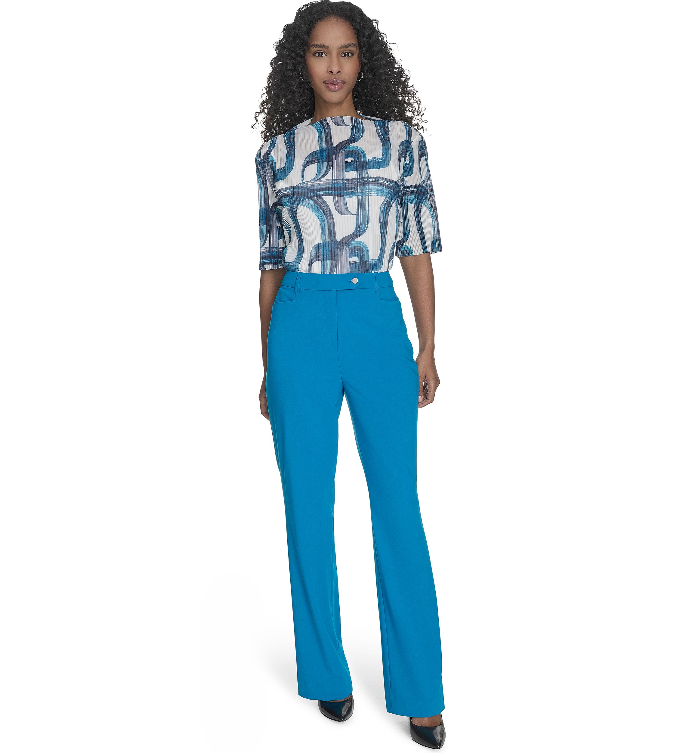 Womens Lux Modern Fit Pants