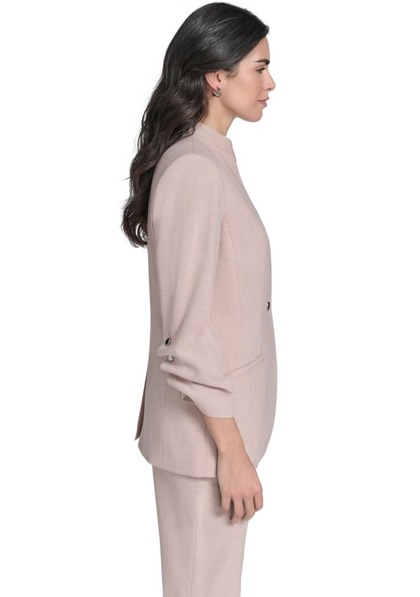 Womens Novelty 3/4 Sleeve One Button Jacket