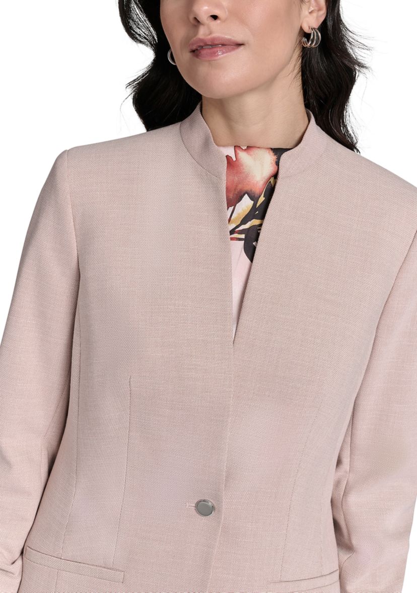 Womens Novelty 3/4 Sleeve One Button Jacket