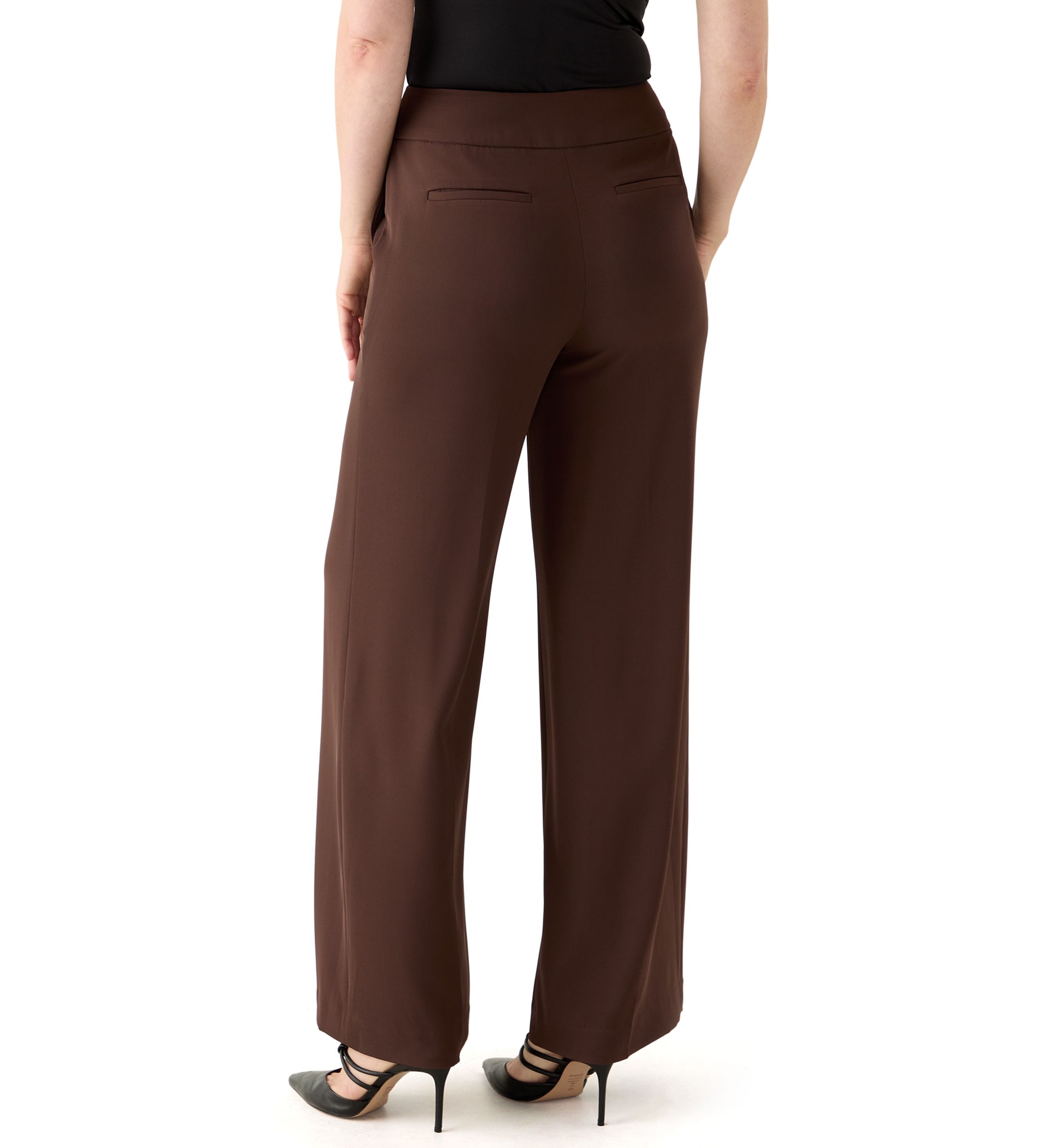 Womens Heavy Wide Leg Pants