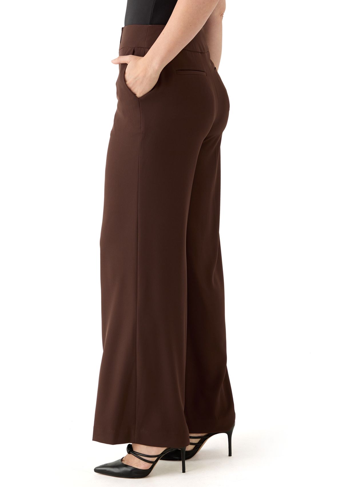 Womens Heavy Wide Leg Pants