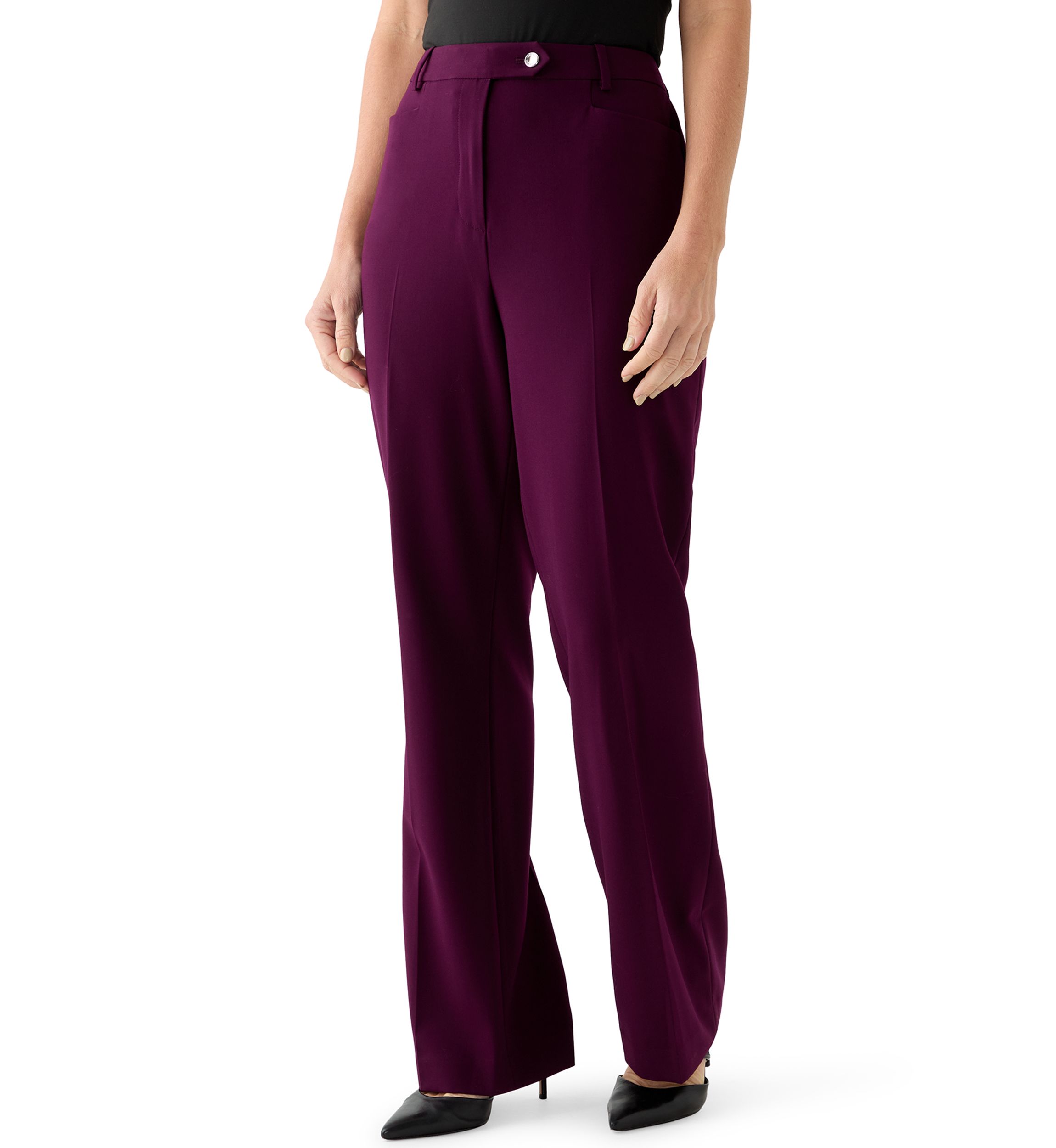Womens Lux Updated Modern Fit Pants