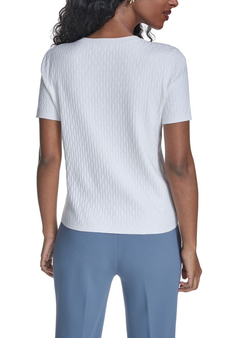 sleeve calvin klein logo sweater