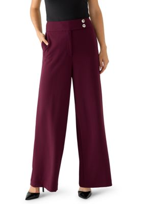Calvin Klein Women's Wide Leg Pants, 8