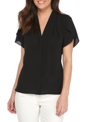 Calvin Klein Woven Blouse | belk