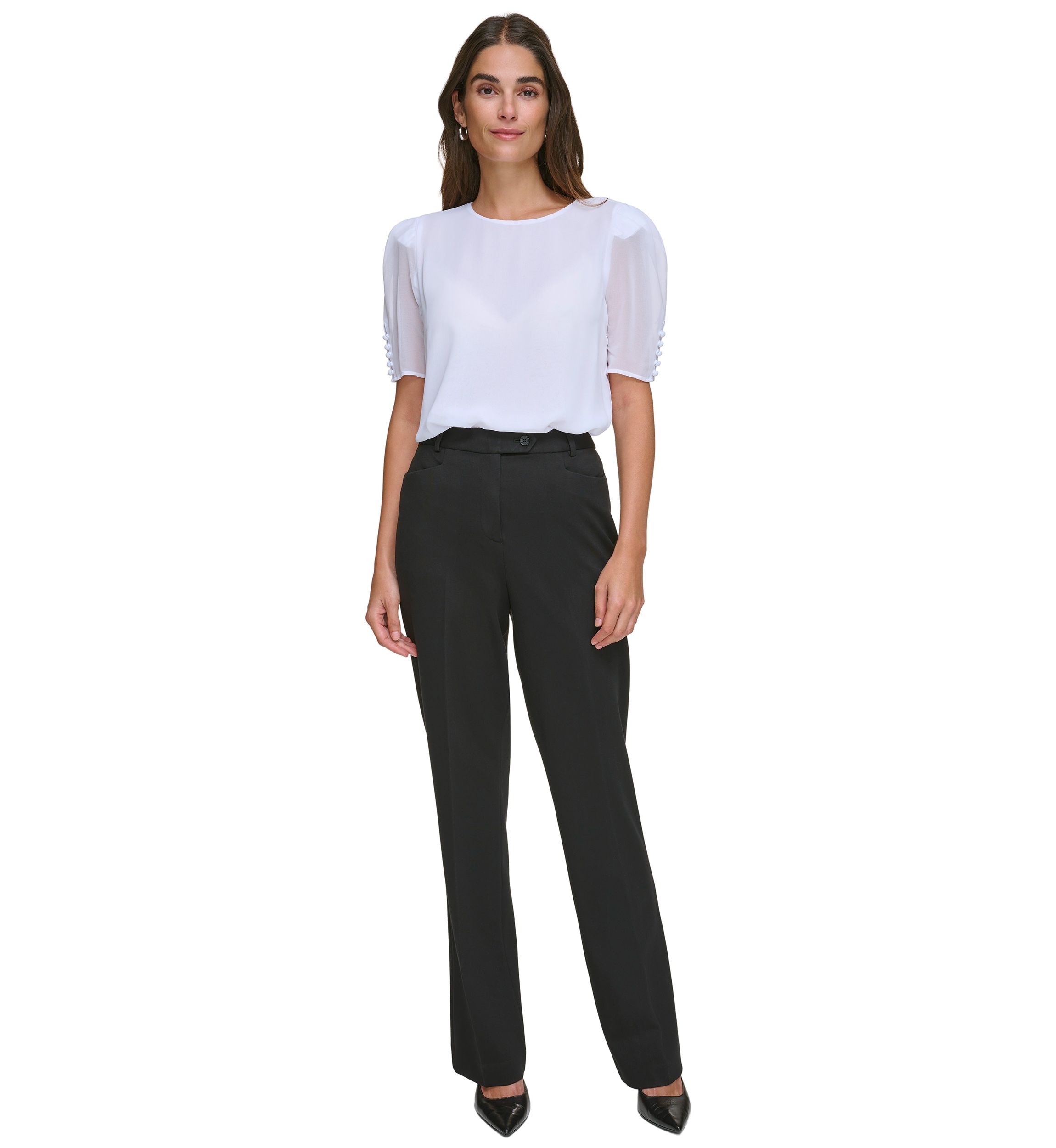 Womens Short Sleeve Blouse
